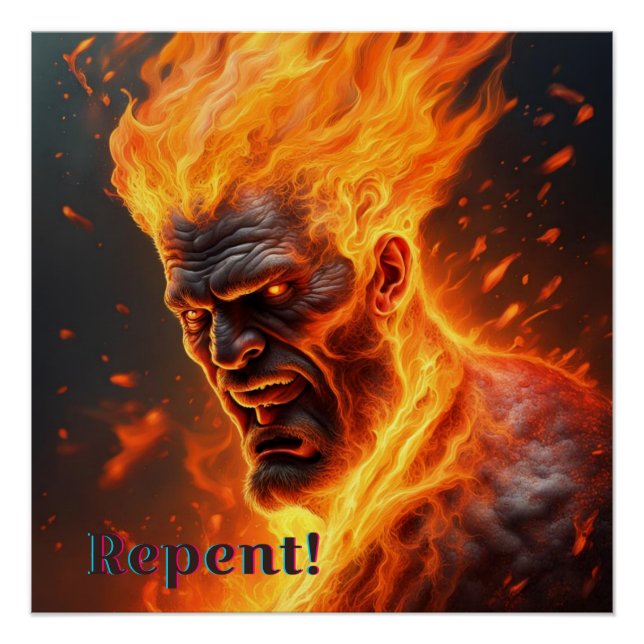 Póster Fuego Y Piedra Antárdica (Anverso)