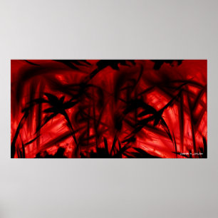 Póster Fuegos artificiales