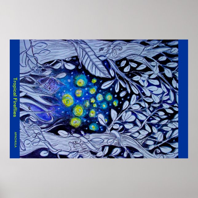 PÓSTER FUEGOS TROPICALES (Frente)