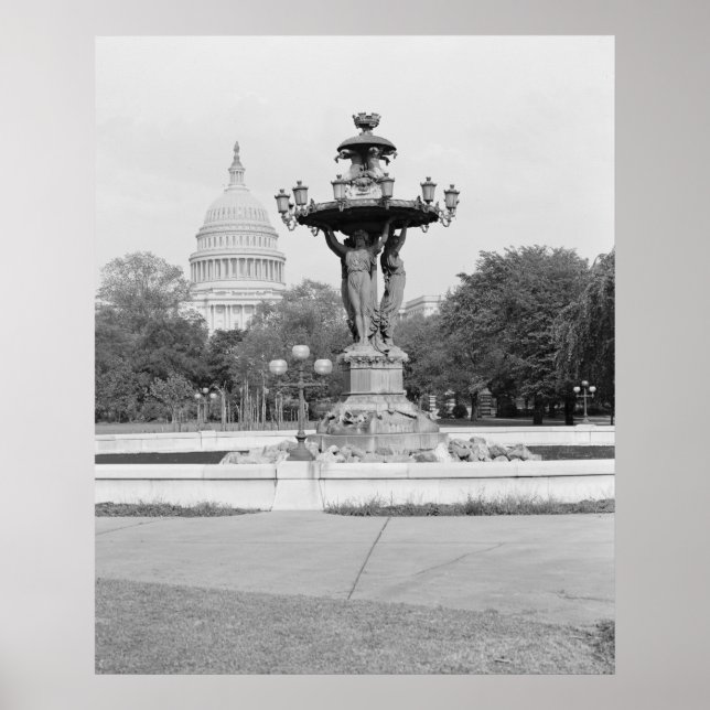 Póster Fuente Bartholdi (Frente)