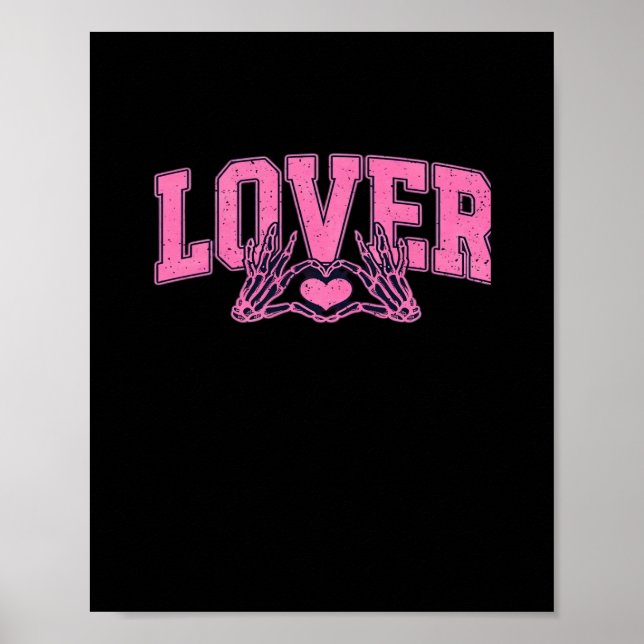 Póster Fuente con Skeleton Hands Classic (Frente)