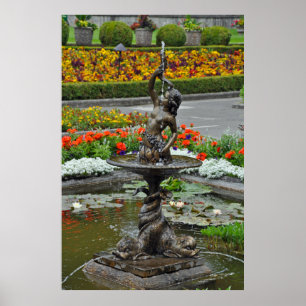 Póster Fuente de agua de Cherub