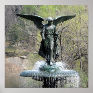 Póster Fuente de Bethesda