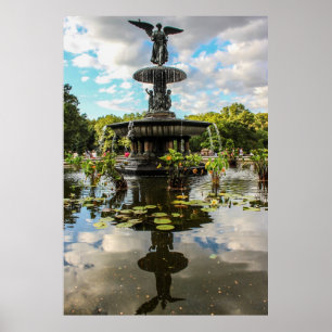 Póster Fuente de Bethesda en Central Park Foto