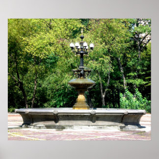 Póster Fuente de Cherry Hill