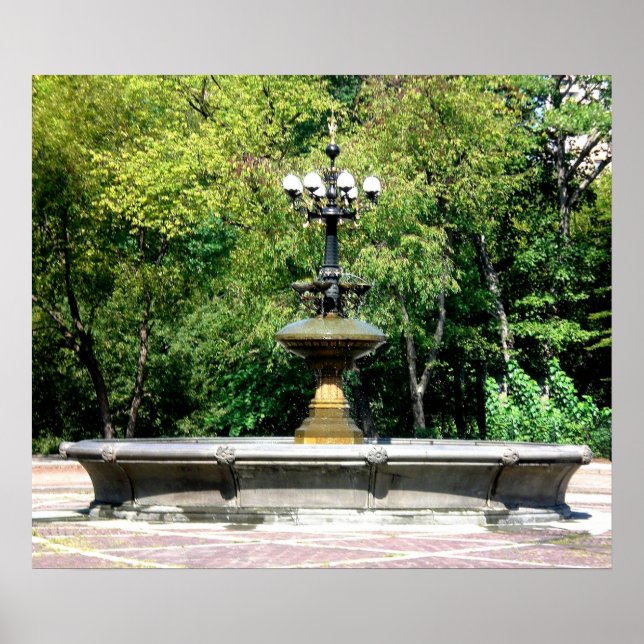 Póster Fuente de Cherry Hill (Frente)