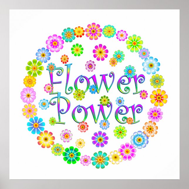 PÓSTER FUENTE DE FLORES (Frente)
