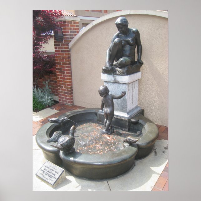 Póster Fuente de Kansas City (Frente)