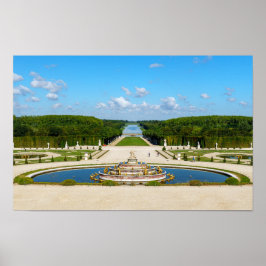 Póster Fuente de Latona y Gran Perspectiva, Versalles