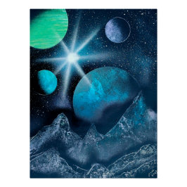Póster Fuente de Luz
