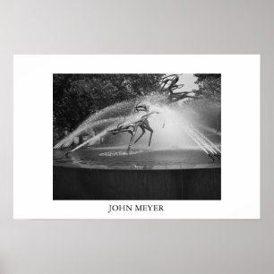 Póster Fuente de pulverización