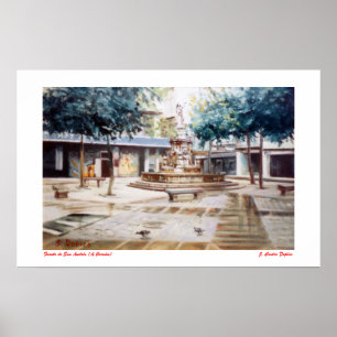 Póster Fuente de San Andrés (A Coruña)