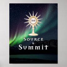Fuente del Monstrance y Cumbre Aurora Borealis