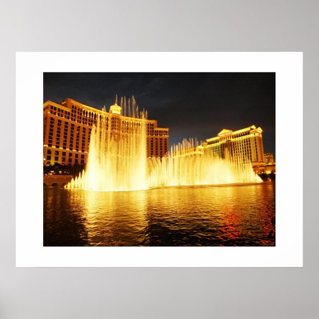 Póster Fuente en Las Vegas (Frente)