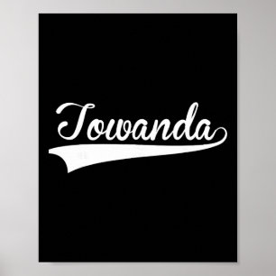 Póster Fuente Retro Vintage Towanda a la Venta 