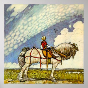 Póster "Fuera al mundo amplio" por John Bauer