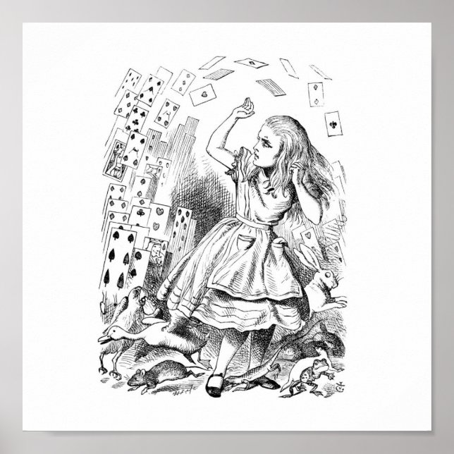 Póster ¡Fuera con la cabeza! Sz pequeño (Frente)