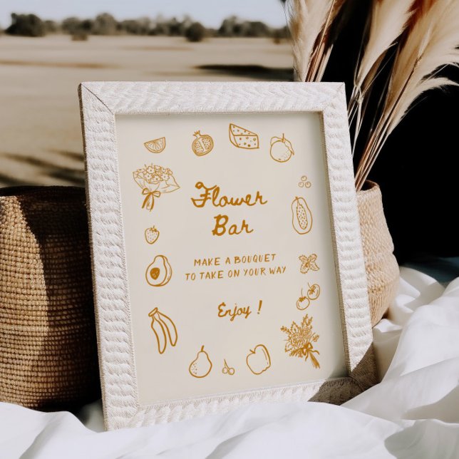 Póster Fuera de la barra de flores del Naranja del mercad (Subido por el creador)