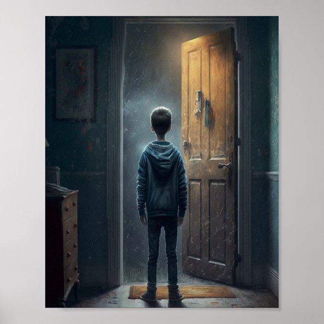 Póster Fuera de la casa (Frente)