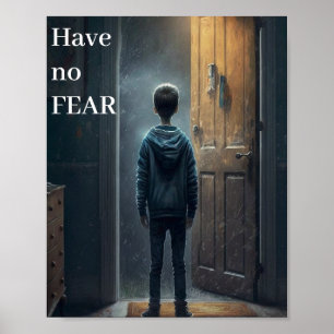 Póster Fuera de la casa