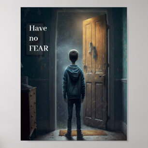 Póster Fuera de la casa