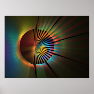 Póster "Fuera de la esquina de mi ojo"