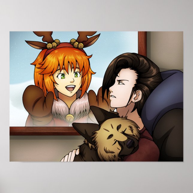 Póster Fuera de la ventana (Frente)