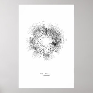 Póster Fuera del equipo: William Tell Overture (negro)