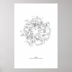 Póster Fuera del personal: Allegro (negro)
