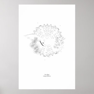 Póster Fuera del personal: Für Elise (negro)