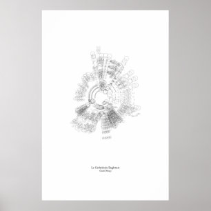 Póster Fuera del personal: La Cathédrale Engloutie (negro