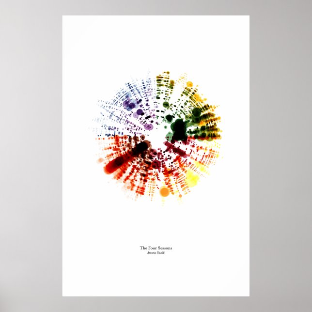 Póster Fuera del personal: las cuatro estaciones (color) (Frente)