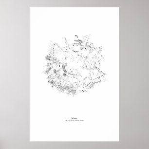 Póster Fuera del personal: las cuatro estaciones - invier
