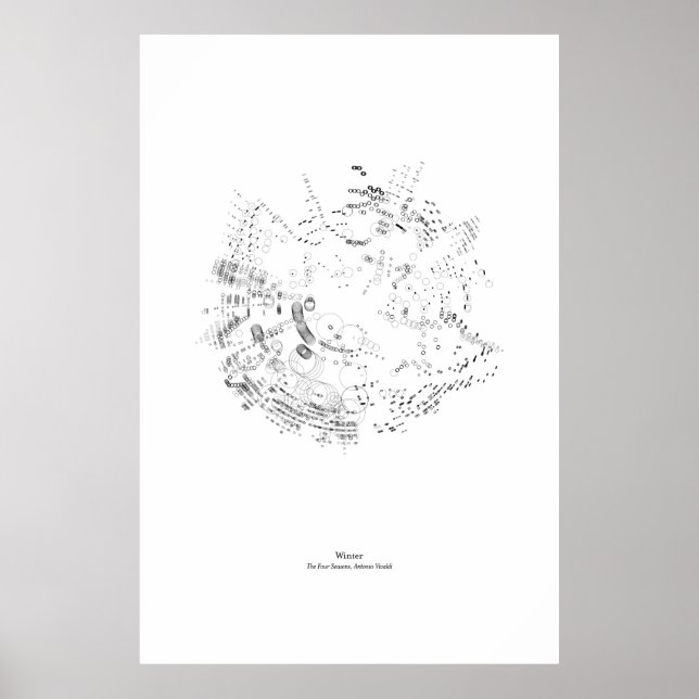 Póster Fuera del personal: las cuatro estaciones - invier (Frente)