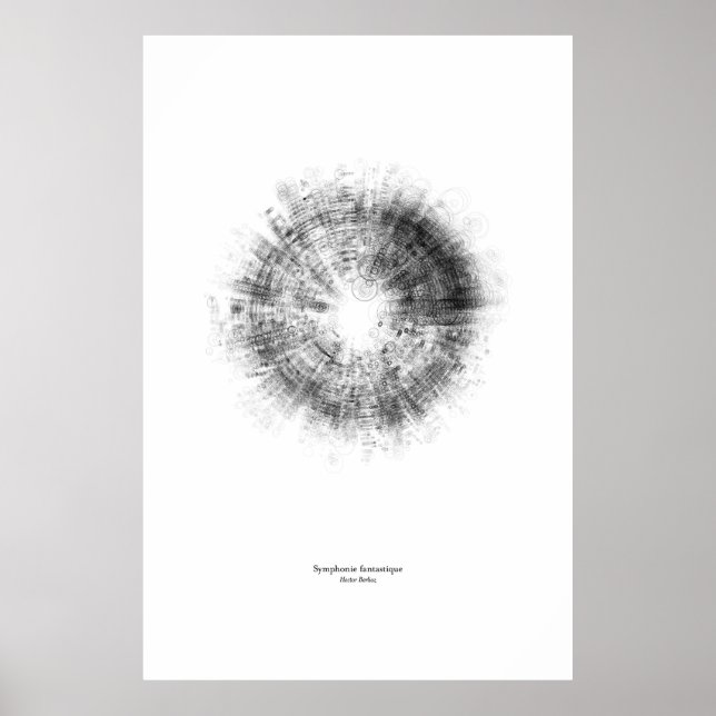 Póster Fuera del personal: Sinfónica Fantastique (negro) (Frente)