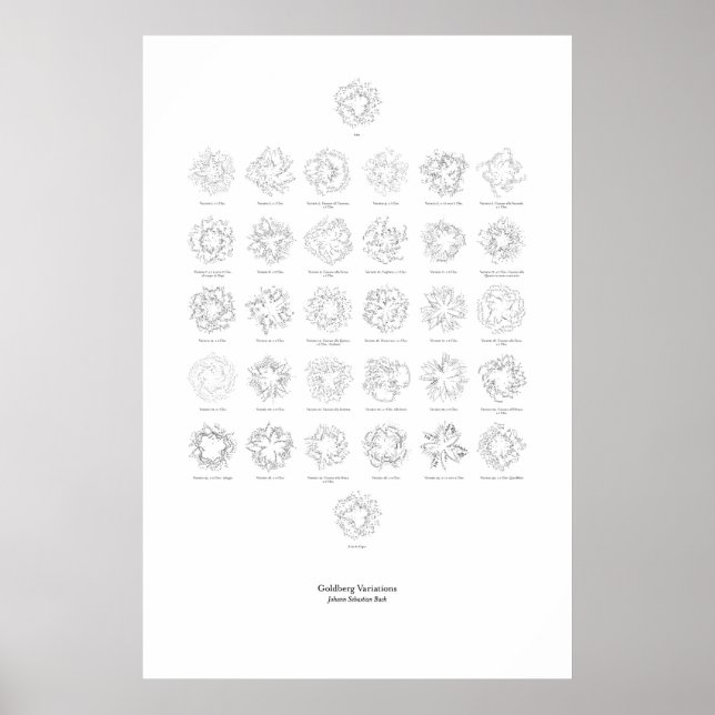 Póster Fuera del personal: Variaciones Goldberg (separado (Frente)