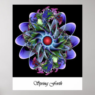 Póster Fuerte de primavera