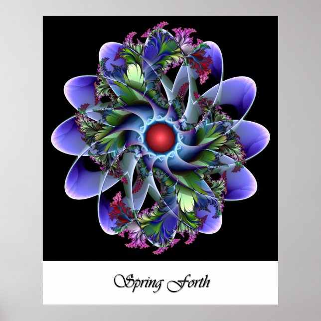 Póster Fuerte de primavera (Frente)