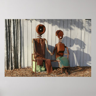 Póster Fuerte Metalizado, Kleinburg, Ontario, CANADÁ