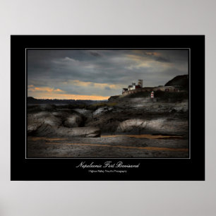 Póster Fuerte napoleónico de Steampunk y Burtonesque Bovi