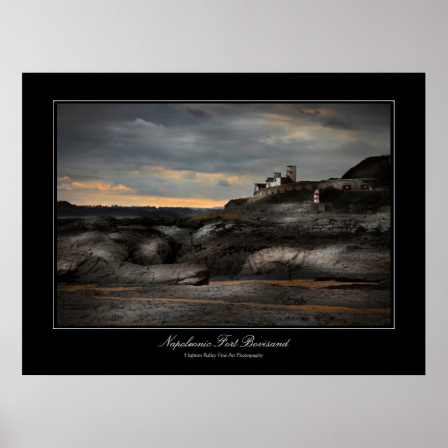 Póster Fuerte napoleónico de Steampunk y Burtonesque Bovi (Frente)