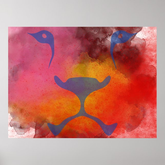 Póster Fuerte sombra de tigre (Frente)