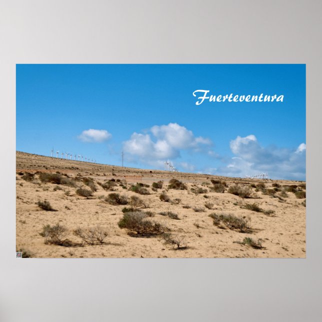Póster Fuerteventura (Frente)