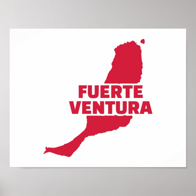 Póster Fuerteventura (Frente)