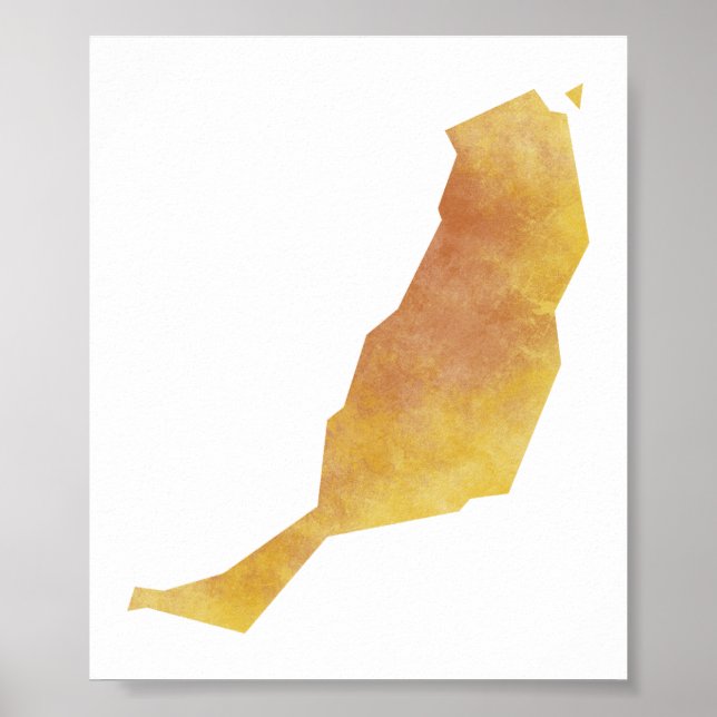 Póster Fuerteventura (Frente)