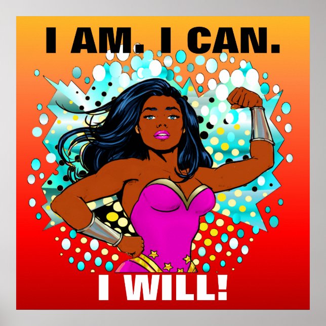 Póster Fuerza, aliento, éxito (Frente)