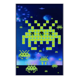 Póster Fuerza de Invasión Aérea 1980