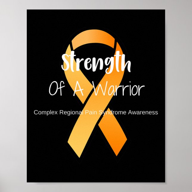 Póster Fuerza De Un Guerrero Crps Conciencia (Frente)