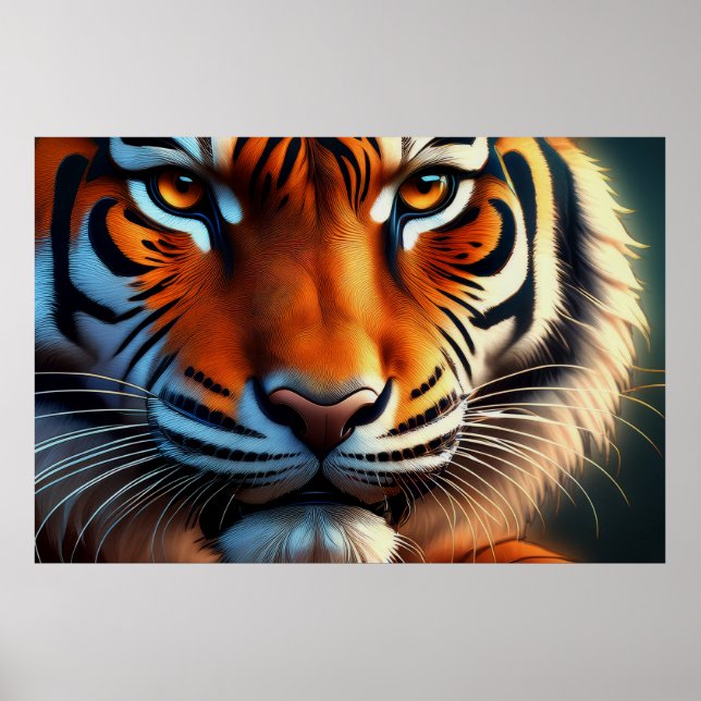 Póster Fuerza de un Tigre (Frente)