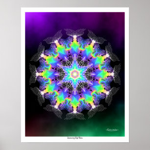 Póster Fuerza de vida de citación